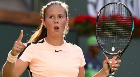 Daria Kasatkina em Indian Wells