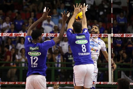 Sada Cruzeiro e Taubaté - Vôlei