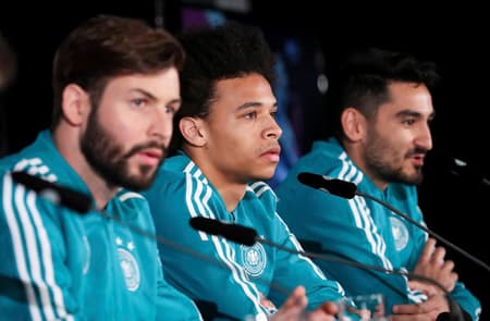 Marvin Plattenhardt, Leroy Sane e Ilkay Gundogan