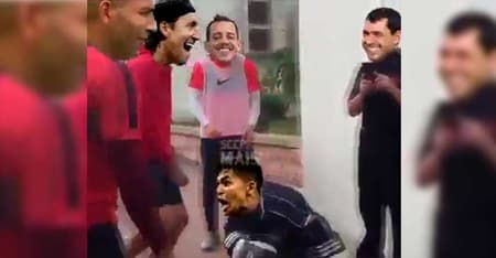 Vídeo provocando Dudu