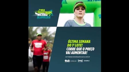 Segunda Meia Maratona Nacional da Advocacia