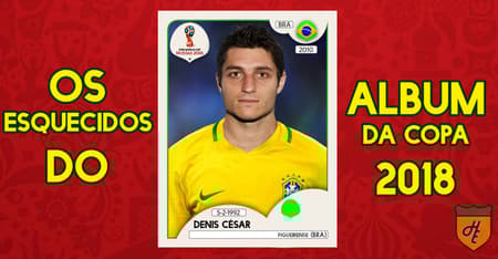 Figurinhas dos mitos esquecidos no álbum da Copa da Rússia