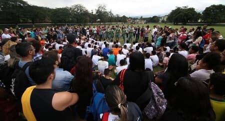 Peneira do Fluminense em Xerém