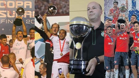 A Copa Sul-Americana teve o Atlético-PR como campeão em sua edição de 2019, com vitória dramática nos pênaltis sobre o colombiano Junior Barranquilla. O LANCE! relembra todos os clubes que levaram o troféu. Confira!&nbsp;