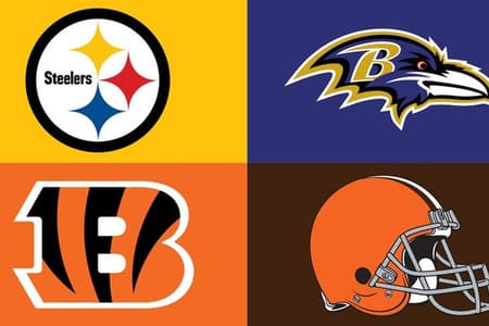 Steelers, Browns, Bengals e Ravens, a AFC North