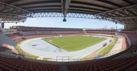 Estádio Rommel Fernandez, no Panamá, receberá dois jogos do Palmeiras