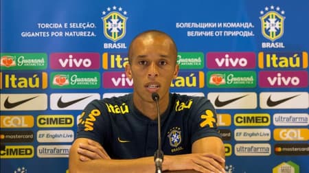 Miranda durante coletiva de imprensa neste sábado