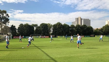 Treino do Palmeiras
