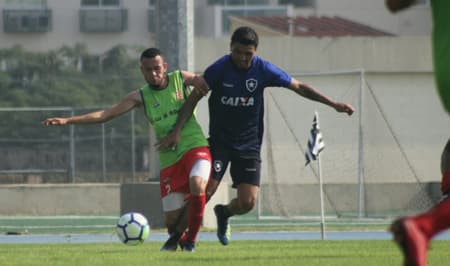 Botafogo x Bangu - jogo-treino