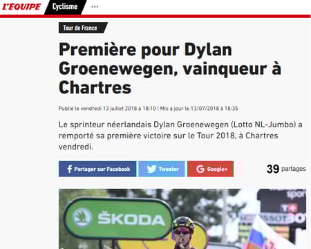 L'Equipe, da França