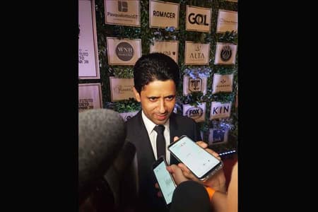 Nasser Al-Khelaifi, presidente do Paris Saint-Germain