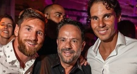 Messi, Francisco Ferrer e Nadal na Pacha de Ibiza