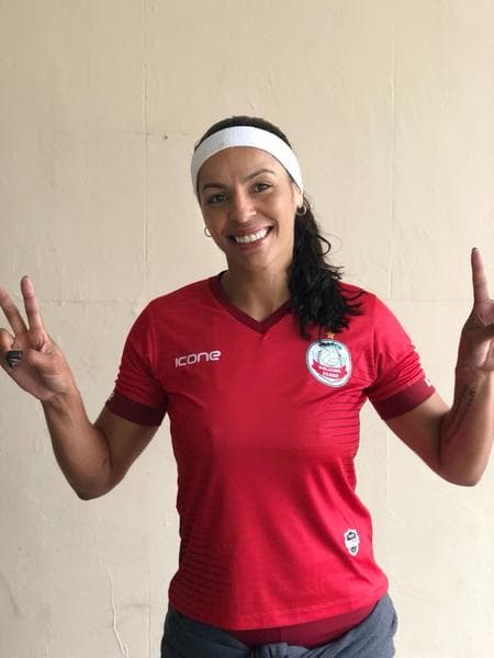 Paula Pequeno já vinha treinando em Osasco