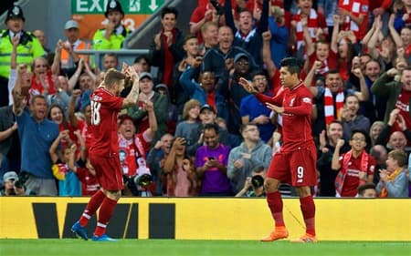 Liverpool x Torino - Firmino