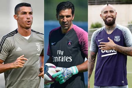 Os gigantes europeus seguem movimentando o mercado de transferências e fazendo contratações com interesses distintos. Alguns optaram pela manutenção do elenco, ao invés de fazer muitas contratações, como o Real Madrid. O clube espanhol perdeu o seu principal jogador, Cristiano Ronaldo se transferiu para a Juventus, em uma das mudanças mais empolgantes do mercado até o momento. Outro jogador de longa data se despediu de seu clube, Gianluigi Buffon saiu da Juventus após 17 anos defendendo clube e está no PSG para um novo desafio. Com o interesse de reformular o seu elenco, Barcelon contratou junto ao Bayern de Munique o meia chileno Arturo Vidal. O mercado italiano chamou atenção, a Inter de Milão trouxe nomes como o meia Radja Nainggolan e a promessa argentina Lautaro Martínez. Seu principal rival, o Milan acertou o empréstimo do atacante argentino Higuaín. Confira as principais contratações dos gigantes europeus até agora.