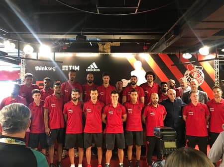 Equipe do basquete do Flamengo para 2018/2019