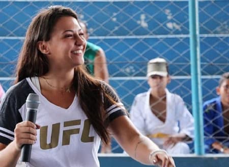 Amanda Ribas vai enfrentar Kalindra Faria em uma superluta do ADCC Fortaleza, no domingo (2) (Foto: Reprodução)