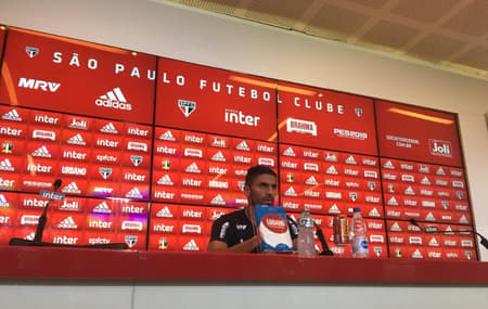 Tréllez foi o responsável pelo gol que deu o empate ao São Paulo contra o Fluminense