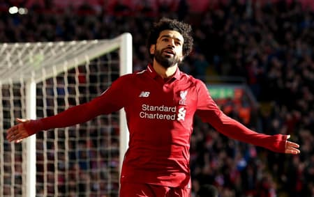Salah marcou o primeiro gol da partida