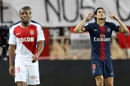 Cavani - Monaco x PSG