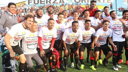 Melgar campeão do Clausura 2018