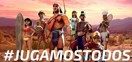 O vídeo de divulgação do Pan de Lima-2019 traz elementos da cultura inca junto com esportes que serão disputados nos Jogos (Crédito: Reprodução)
