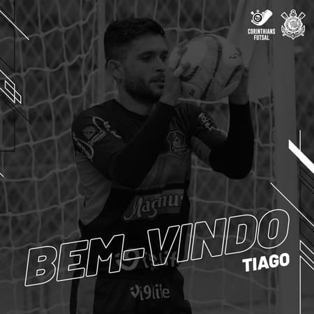 Goleiro Thiago é reforço do futsal do Corinthians