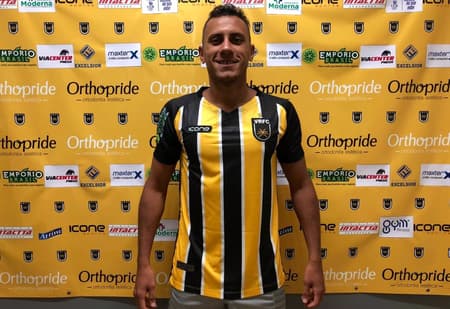 Renan Gorne, em sua apresentação ao Volta Redonda