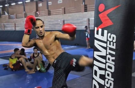 Geraldo Espartano vai estrear no UFC no próximo sábado, no card em Fortaleza (Foto: Reprodução/Instagram)