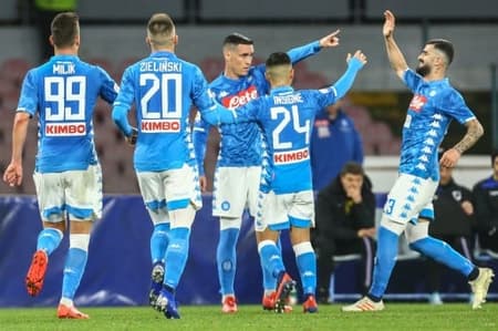 Napoli x Sampdoria