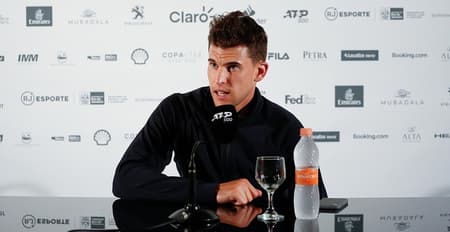Dominic Thiem chega ao Rio Open
