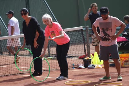 Judy Murray em evento no Brasil