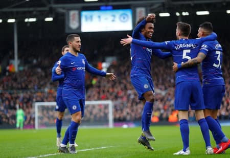 Chelsea foi bem no primeiro tempo