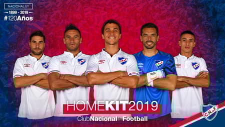 Versão 2019 da camiseta do Nacional