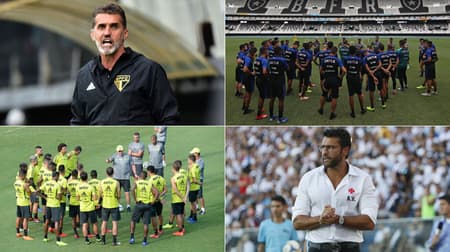 São Paulo, Botafogo, Flamengo e Vasco