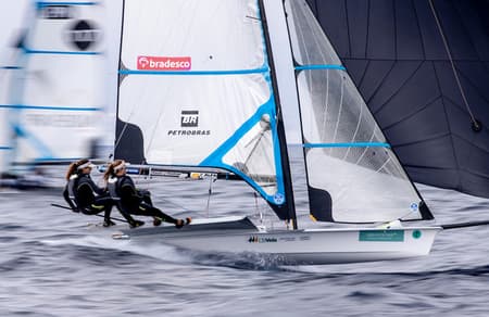 Martine e Kahena assumem liderança da 49er FX no Troféu Prinecsa Sofia