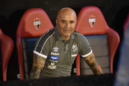 Atlético GO x Santos - Sampaoli