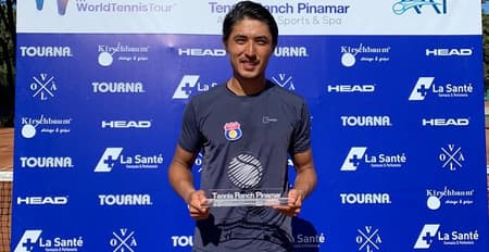 Pedro Sakamoto é campeão em Pinamar, na Argentina