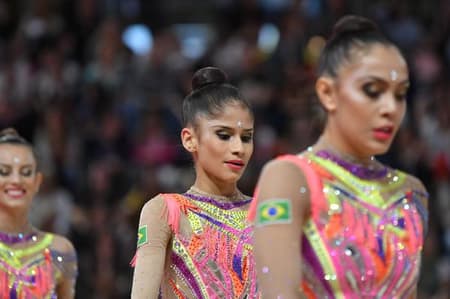 Seleção Brasileira de Ginástica Rítmica (Divulgação/CBG)