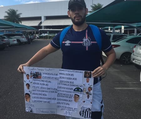Homenagem Santos (cartaz)