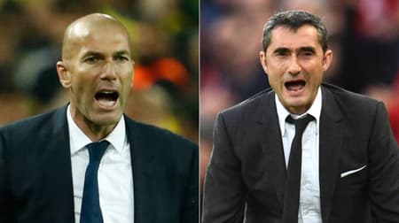 Montagem - Zidane e Valverde