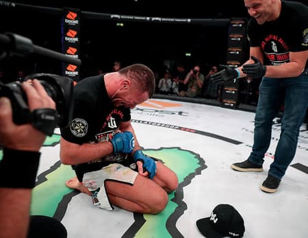 Rafael Lovato Jr é o mais novo campeão peso-médio do Bellator (Foto: Bellator MMA)