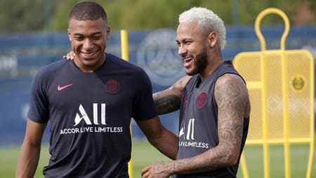 Neymar e Mbappe