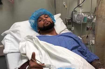 Marreta ficará por mais algum tempo nos EUA realizando a recuperação no Instituto do UFC (Foto: Reprodução)