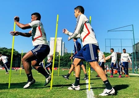 Treino São Paulo