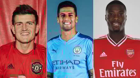 A janela de transferências da Premier League fechou e os clubes mais ricos lideraram com os valores mais altos gastados nesse período, muito inflacionado pela contratação de Maguire pelo United, de João Cancelo pelo City e de Nicolas Pépé pelo Arsenal. Veja o quanto cada clube da Premier League gastou!