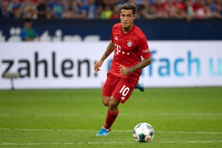 Schalke x Bayern - Coutinho