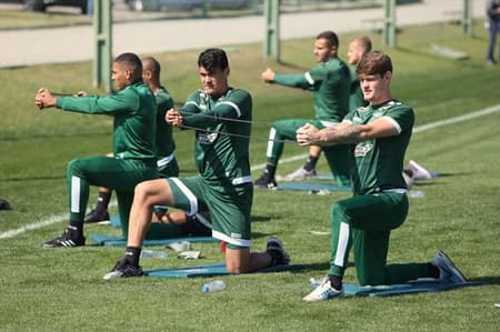 Treino do Coritiba