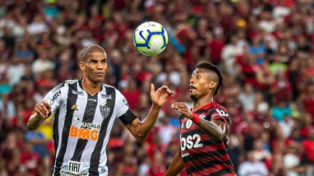 Flamengo x Atlético-MG - Léo Silva e Bruno Henrique