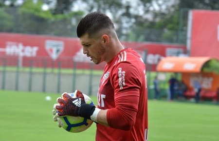 Tiago Volpi - Treino São Paulo